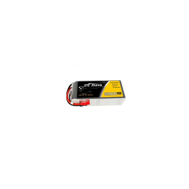 Batterie 22000 mAh 22,2V 30C 6S Prise AS150/XT150 - TATTU