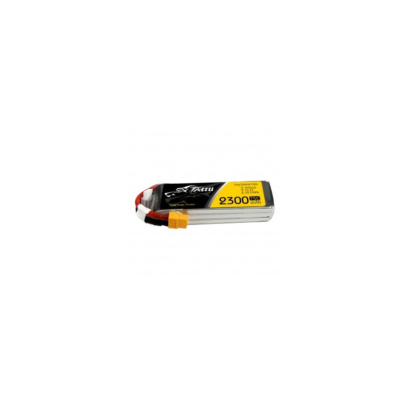 Batterie 2300 mAh 11,1 V 75C 3S1P Lipo - TATTU