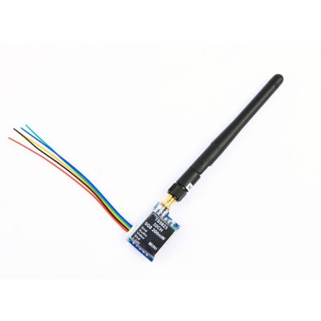 Emetteur Super Mini 7.3g 5.8G 32Ch 200mW A/V  (TX) TS5823｜RP-SMA, jack