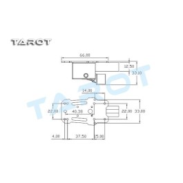 Patins rétractables léger TL65B44 - TAROT