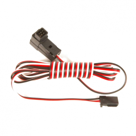 Câble écolage  9C (prises carées 6 broches) - FUTABA