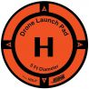 5 Foot Diameter Drone Launch Pad - HOODMAN