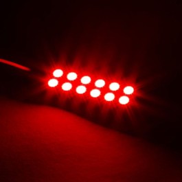 Bandeau de LED 2,4W Rouge - Gryphon Dynamics