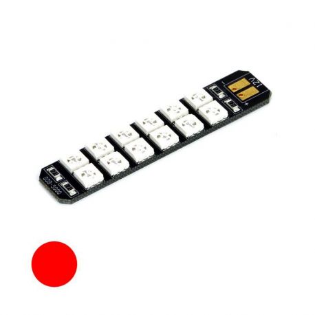 Bandeau de LED 2,4W Rouge - Gryphon Dynamics