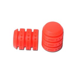 Embout caoutchouc rouge Ø16 mm pour train d'atterrissage - TAROT