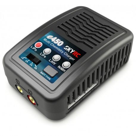 Chargeur e6 2-6S LiPo/LiFe 50W 220V - SKY-RC