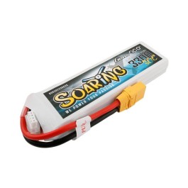 Batterie 3300mAh 11.1V 30C 3S1P Lipo GENSACE Soaring