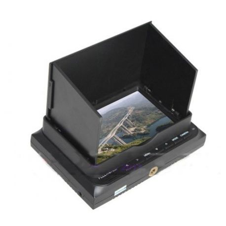 Moniteur écran 5" TFT résolution 800x480 pare-soleil