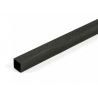 Tube carbone carré Ø20x20x1000mm