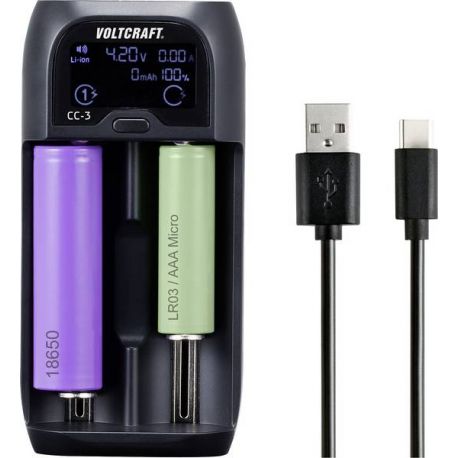 Chargeur piles rondes Voltcraft CC-3 - SkyRC