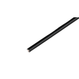 Câble silicone haute qualité 10 mm² Noir (1 m) - MULDENTAL ELEKTRONIK