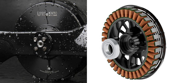 Détail du moteur U15II